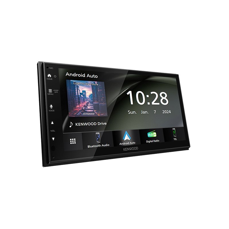 Kenwood DMX6523DABS car media receiver Black Wi-Fi Bluetooth