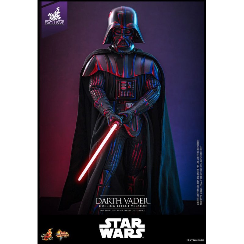 Star Wars figurine Movie Masterpiece 1/6 Darth Vader (Dueling Effect Version) Hot Toys Exclusive 35 cm