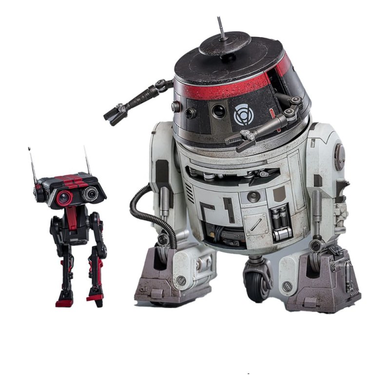 Star Wars figurine set 1/6 Chopper (C1-10P™) & BD-1™ (Imperial Disguise) 18 cm & 8 cm