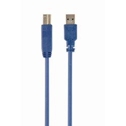 Gembird CCP-USB3-AMBM-10 USB cable 3 m USB A USB B Blue
