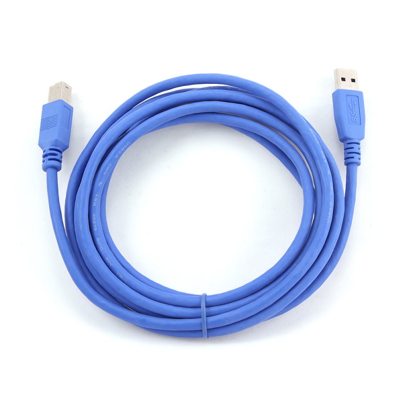 Gembird CCP-USB3-AMBM-10 USB cable 3 m USB A USB B Blue