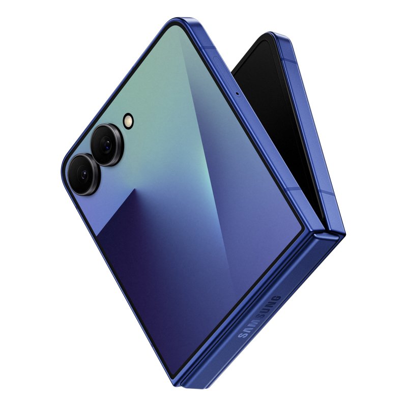 Samsung Galaxy Z Flip7 256GB Blue Shadow 17,41cm (6,9") OLED Display, Android 16, Dual-Kamera, Faltbar