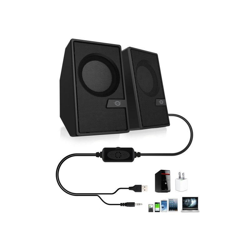 CONCEPTRONIC 2.0 Bluetooth Lautsprecher Fernbedienung 6W