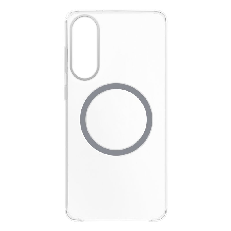 Yuchuan Clear Magnet Case Qi2 fr Galaxy S25 Edge, Transparent