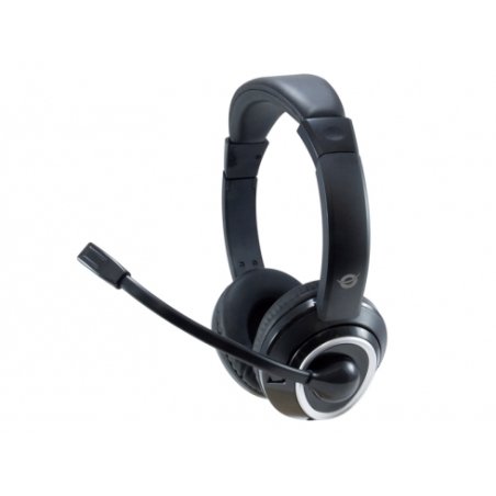 Conceptronic POLONA02BA écouteur/casque Avec fil Arceau Jouer Noir