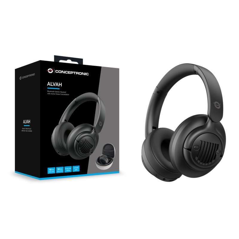 Headset Wireless BT 5.4 Stereo o.Bügel 25Std sw