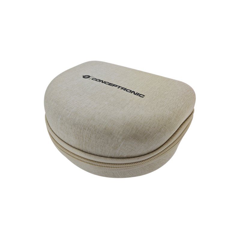 Conceptronic ALVAH02C écouteur/casque Avec fil &sans fil Arceau Musique Bluetooth Crème