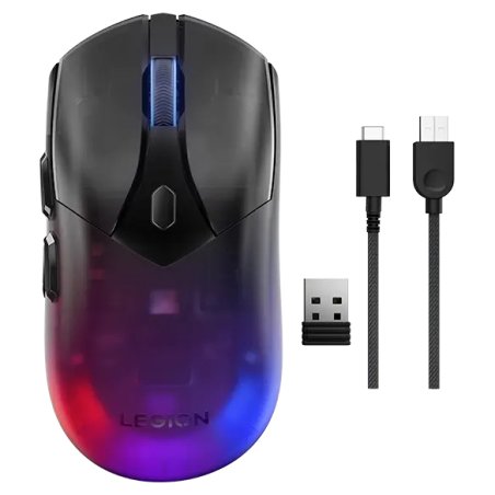Lenovo Legion M410 mouse Gaming Ambidextrous RF Wireless USB Type-C Optical 16000 DPI