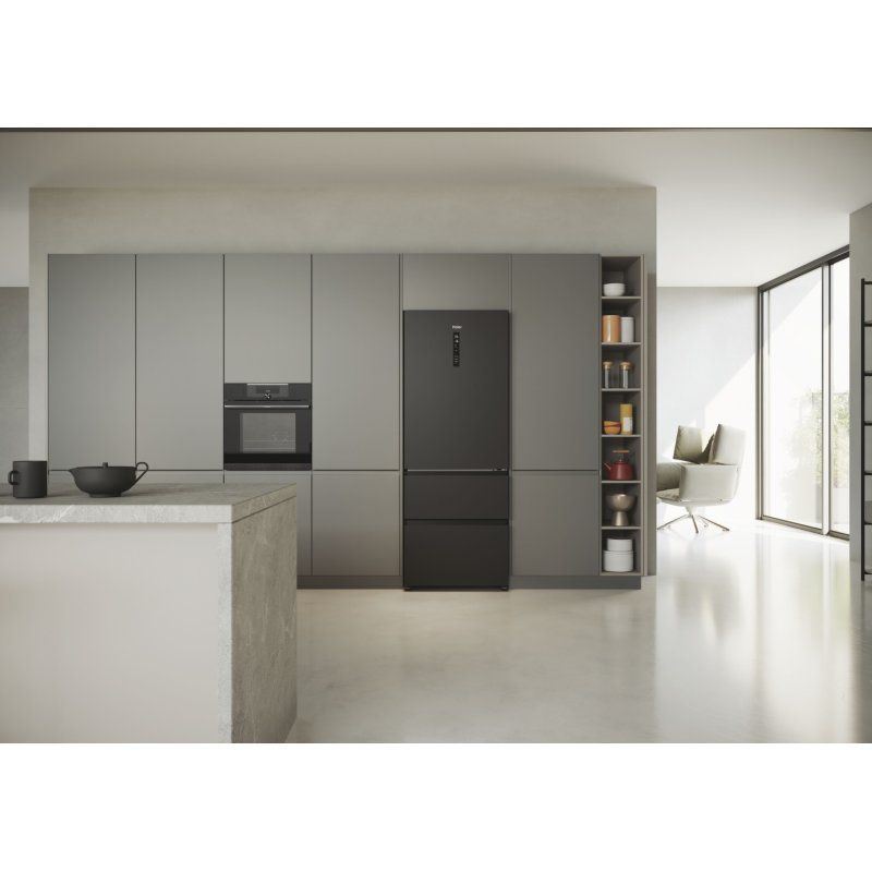 Haier 3D 70 Serie 5 HTR5719ENPT Pose libre 528 L E Noir