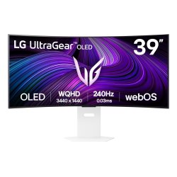 LG 39GX90SA-W écran plat de PC 99,1 cm (39") 3440 x 1440 pixels Wide Quad HD OLED Blanc