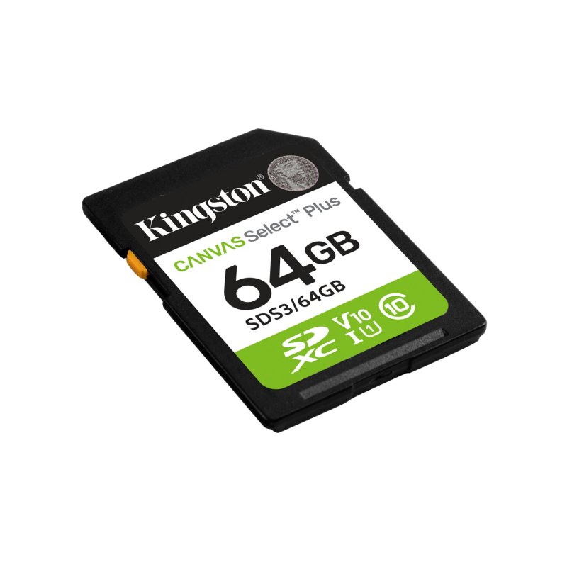 64GB SDXC Canvas Select Plus UHS-I U1