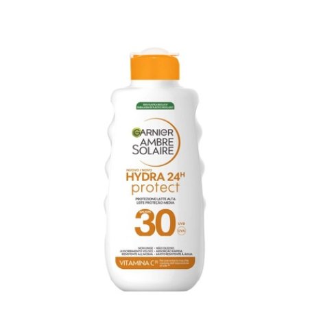 Garnier Ambre Solaire Hydra 24h Protect Sunscreen Milk Spf30 175ml