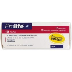 Prolife 10 Forte Probiotic Supplement 12 Vials of 8ml
