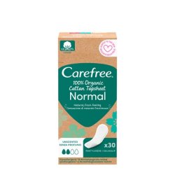 Carefree Organic Normal Daily Pads 30 Units