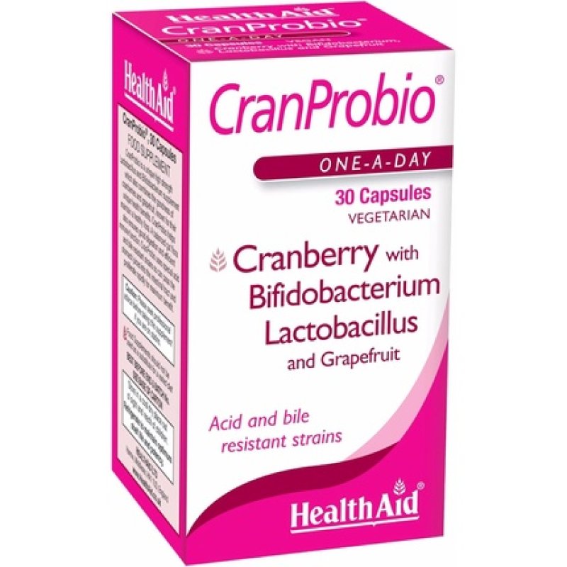 Cranprobio Probiotic Supplement 30 Capsules