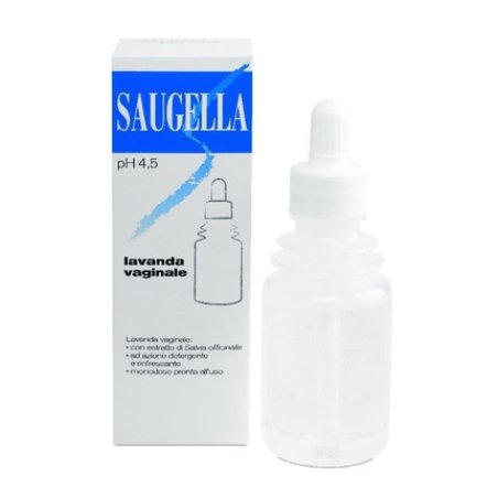 Saugella Vaginal Wash Lavender Ph 4.5 140 Ml