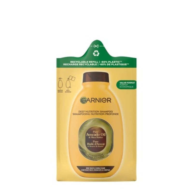 Garnier Ultra Soft Avocado Shampoo Recharge 250ml