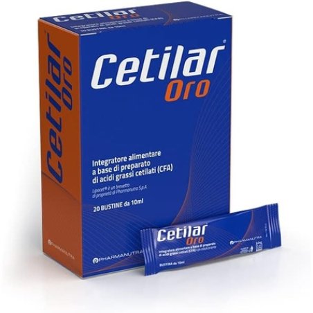 Pharmanutra Cetilar Oro Musculoskeletal Support 20 Orosoluble Sachets 0.34 oz