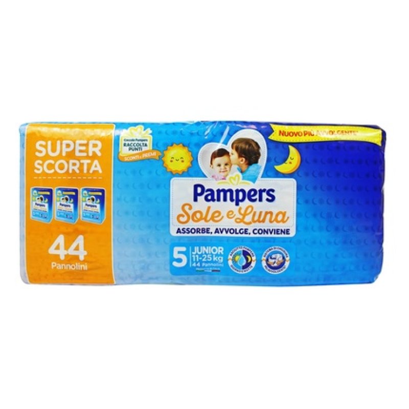 Pampers Sun and Moon Size 5 Junior 11-25 kg 44 Diapers