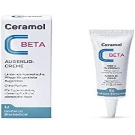 Unifarco Ceramol Beta Eyelid Cream Tube 10ml