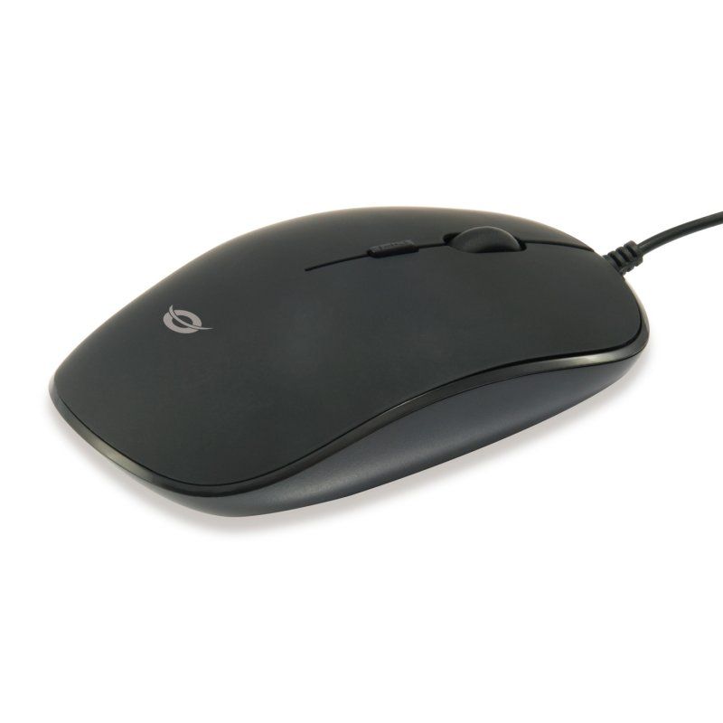 Conceptronic REGAS01B souris Bureau Ambidextre USB Type-A Optique 1200 DPI