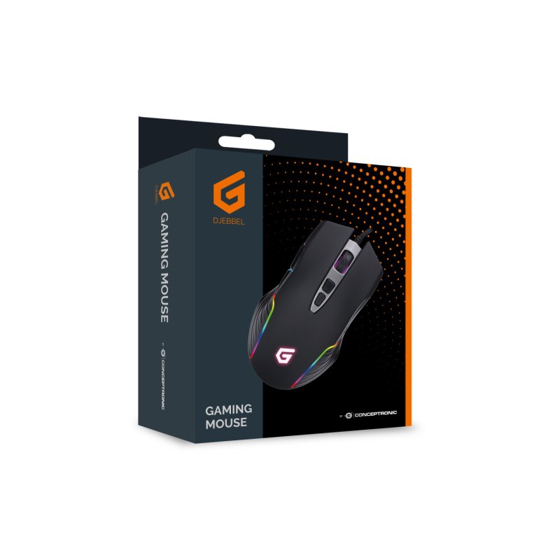 Conceptronic 7D Gaming USB Mouse, 7200 DPI