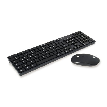 CONCEPTRONIC Wireless Tastatur Maus,Layout deutsch schwarz