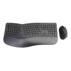 Conceptronic ORAZIO ERGO Wireless Ergonomic Keyboard & Mouse Kit, German layout