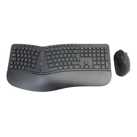 CONCEPTRONIC Wireless Keyboard Mouse,ergo,Layout deutsch sw