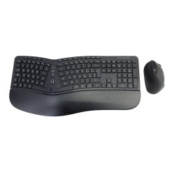 Conceptronic ORAZIO ERGO Wireless Ergonomic Keyboard & Mouse Kit, Italian layout