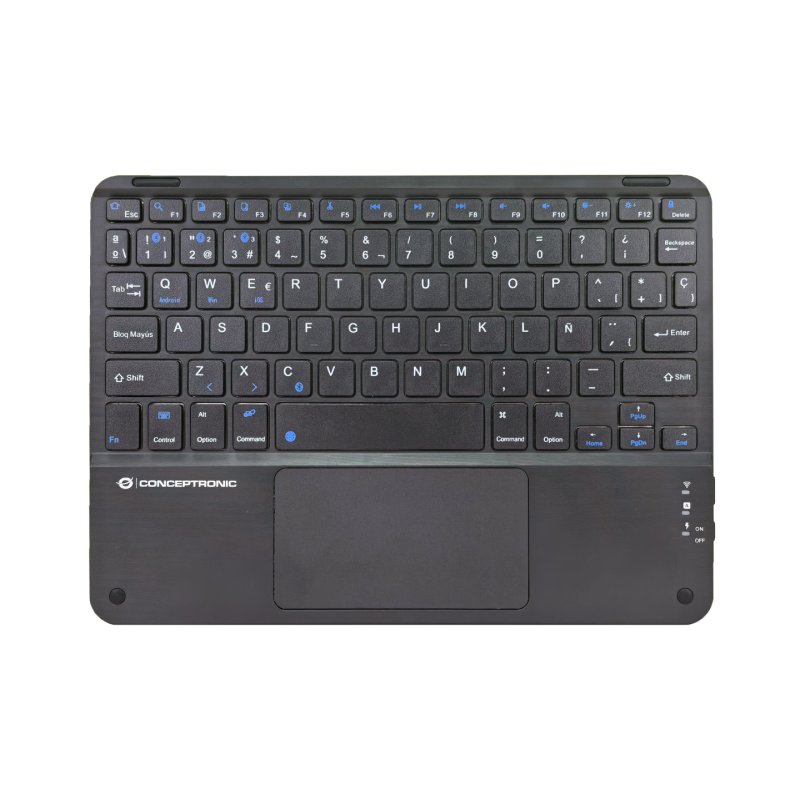 CONCEPTRONIC Wireless Tastatur, Layout spanisch 10" schwarz
