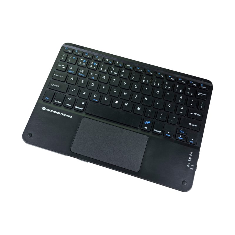 CONCEPTRONIC Wireless Tastatur, Layout portug. 10" schwarz