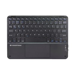 Conceptronic TOBIN01BUS clavier Universel Bluetooth QWERTY Anglais américain Noir