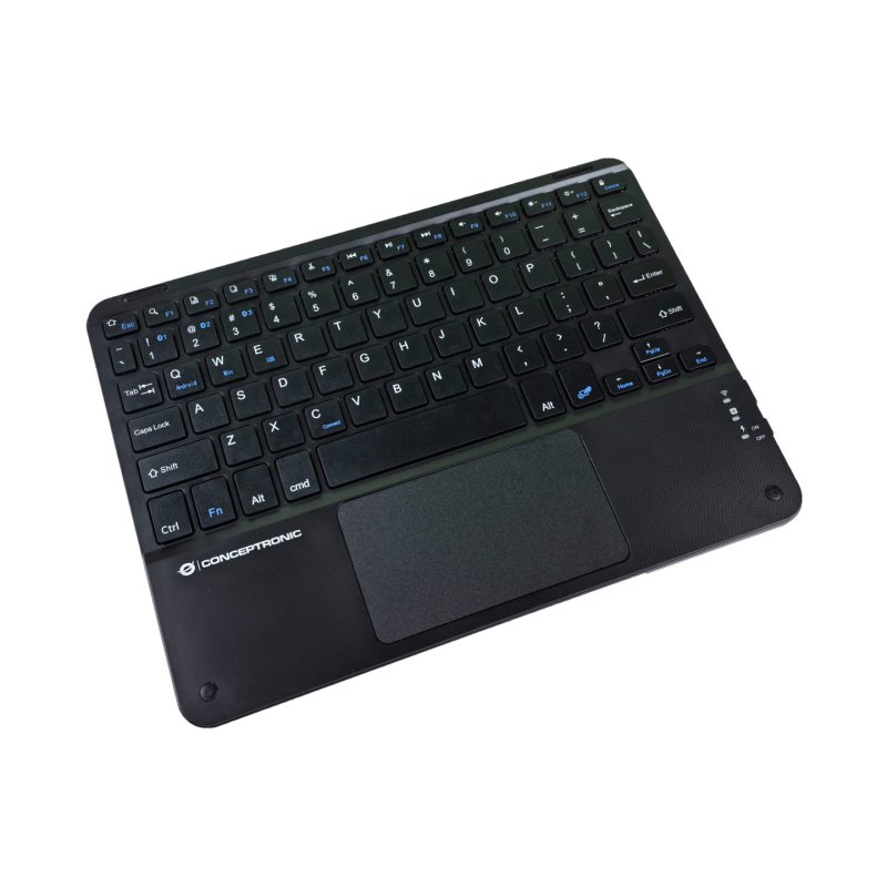 Conceptronic TOBIN01BUS 10-inch Bluetooth Touchpad Keyboard, QWERTY EN (US)