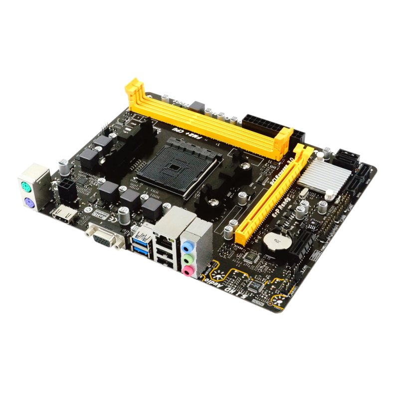 Biostar A68MHE carte mère AMD A68H Socket FM2 ATX