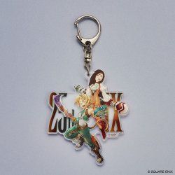 Final Fantasy IX porte-clés de en acrylique 25th Anniversary Djidane & Grenat