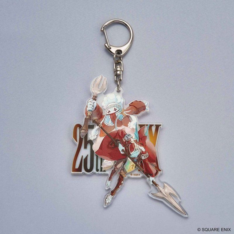 Final Fantasy IX porte-clés de en acrylique 25th Anniversary Kweena & Freyja