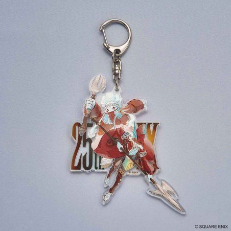 Final Fantasy IX porte-clés de en acrylique 25th Anniversary Kweena & Freyja