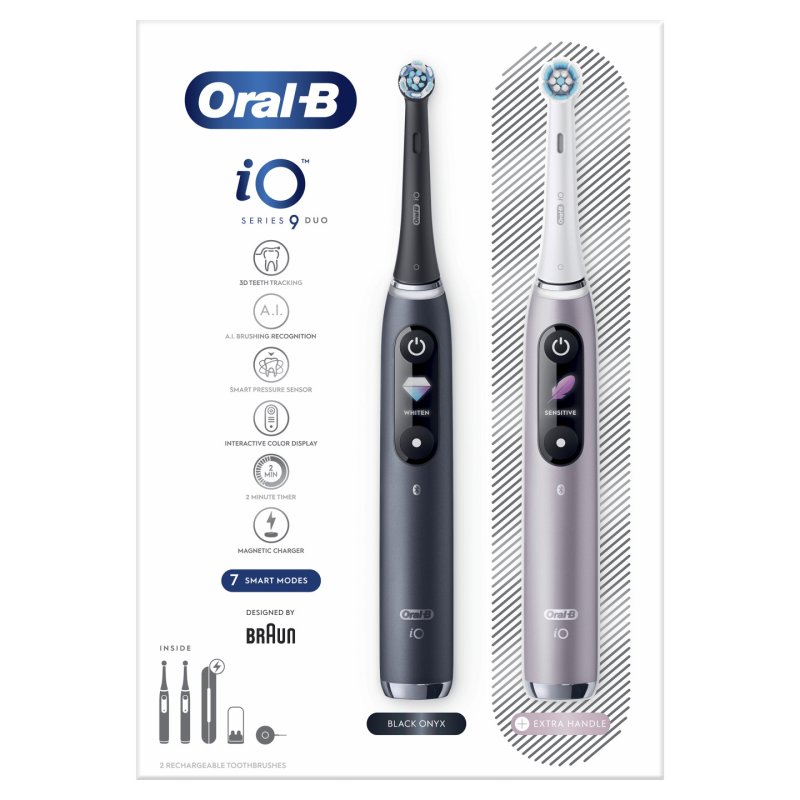 Szcoteczka Oral-B iO Series 9 Duo Black Onyx/Rose