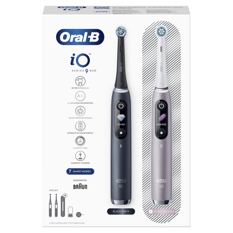 Szcoteczka Oral-B iO Series 9 Duo Black Onyx/Rose
