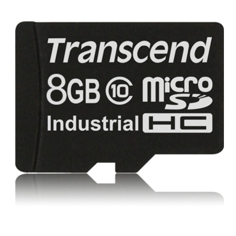 Transcend microSDHC10I 8GB 8 Go MicroSDHC MLC Classe 10