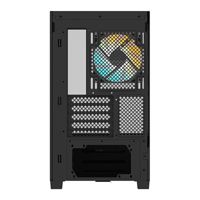 GIGABYTE C201 PANORAMIC Boîtier PC – Tour Moyenne, m-ATX, prise en charge radiateur 360 mm, 3 ventilateurs