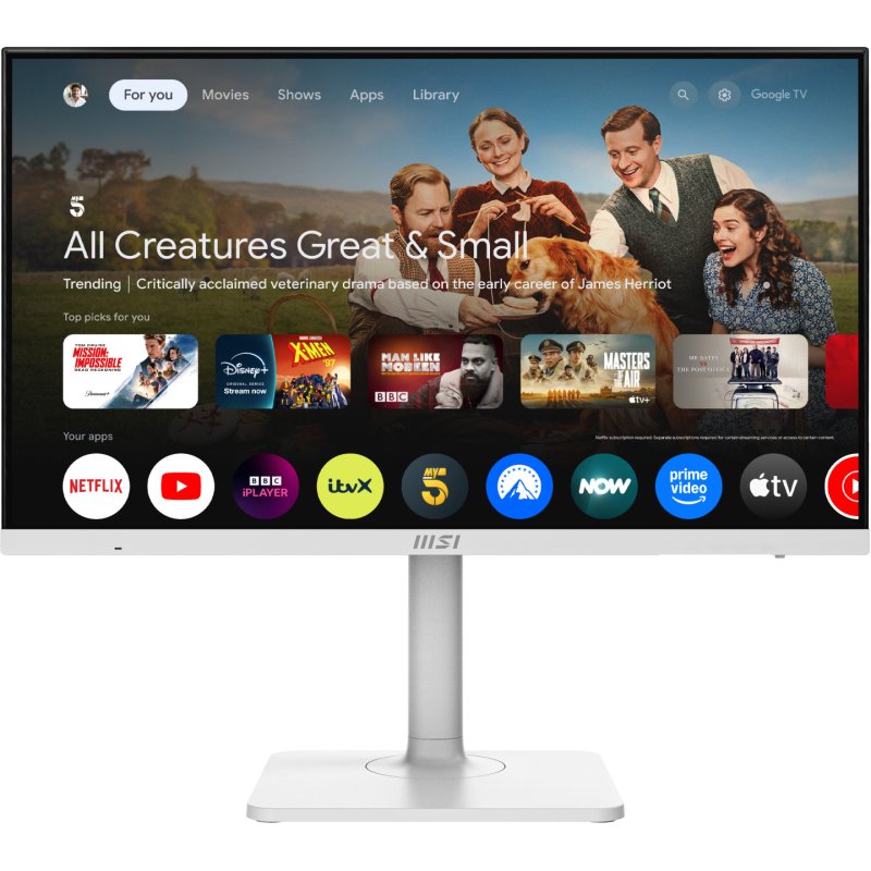 MSI MODERN MD272UPSWDE computer monitor 68.6 cm (27") 3840 x 2160 pixels 4K Ultra HD White