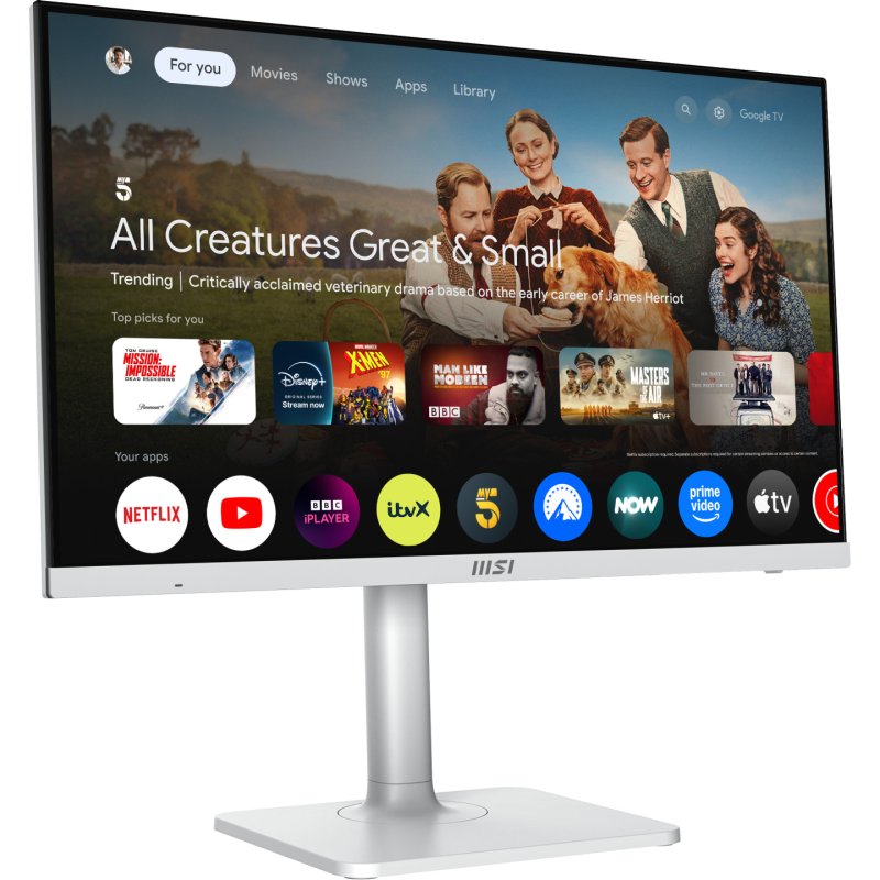 MSI MODERN MD272UPSWDE computer monitor 68.6 cm (27") 3840 x 2160 pixels 4K Ultra HD White