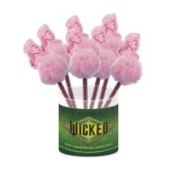 WICKED - Glinda - Boite de 10 Stylos-Bille Pompom