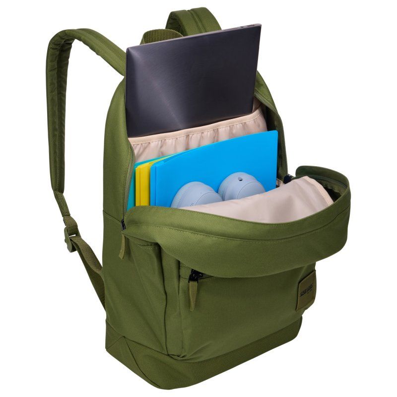 Case Logic Campus CCAM1216 Hawthorne Green sac à dos Sac à dos normal Noir Polyester