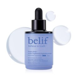 Belif Super Drops Multi-7 Hyaluronic Hydrating Serum 24-Hour Moisturization
