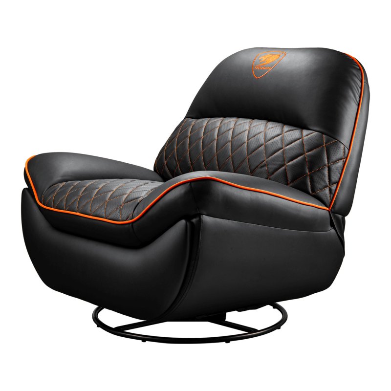 Sofa Cougar Overlord (Noir/Orange)