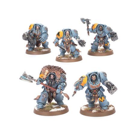 Warhammer 40k - Space Wolves Terminators Gardes Loups (2025)
