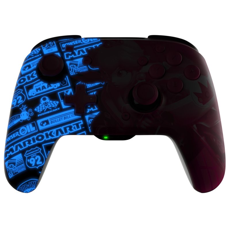 PDP Rematch Glow Noir, Rose Manette de jeu Analogique/Numérique Nintendo Switch, Nintendo Switch OLED